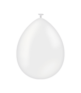 Witte Ballonnen 30cm - 10 of 50st